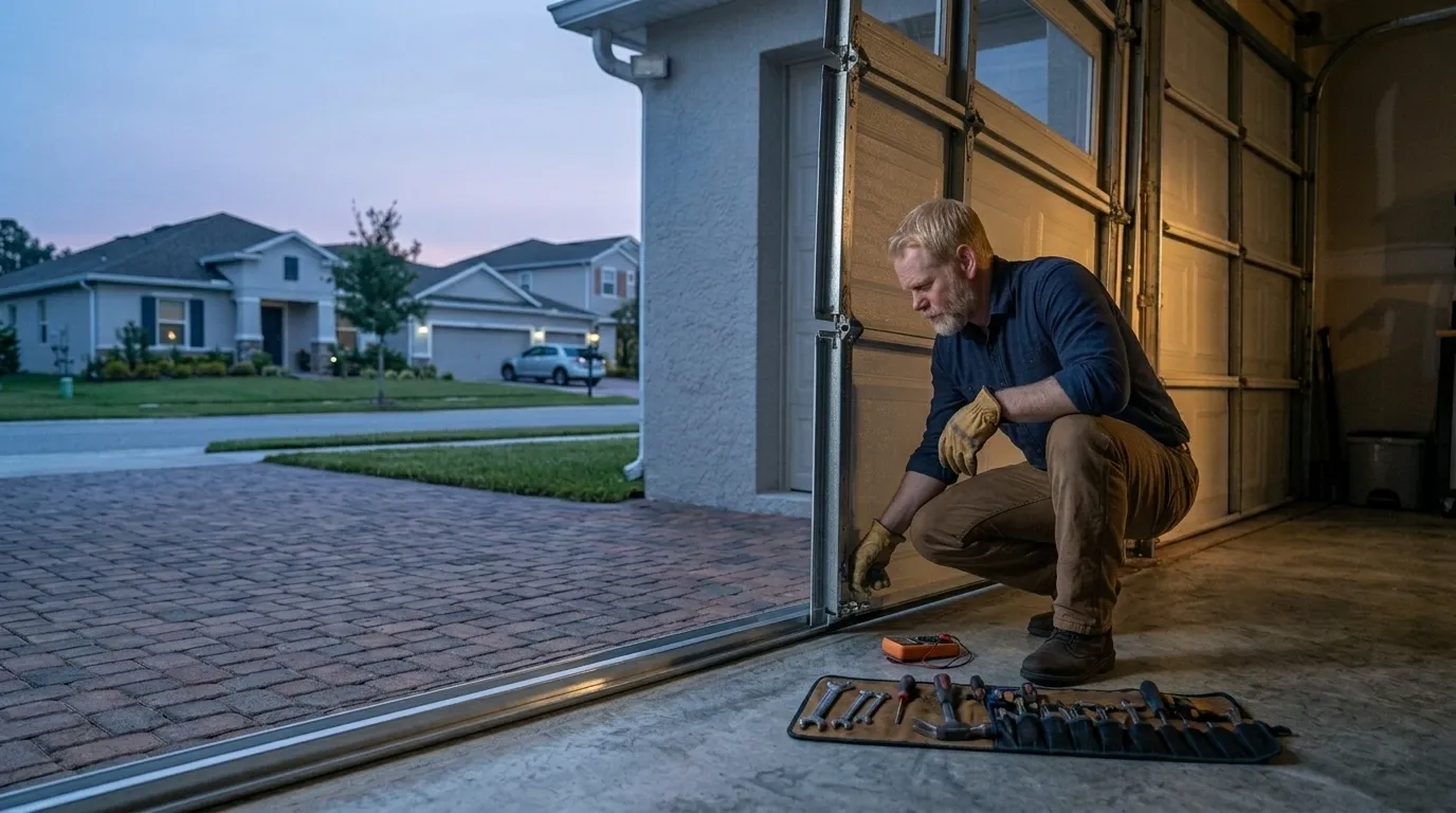 Garage door work by Largo Garage Door Pros in Largo, FL