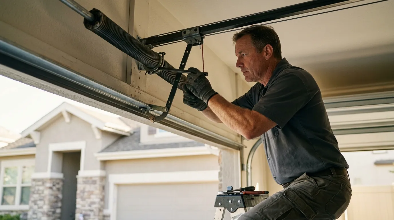 Cold Weather and Your Largo Garage Door Spring