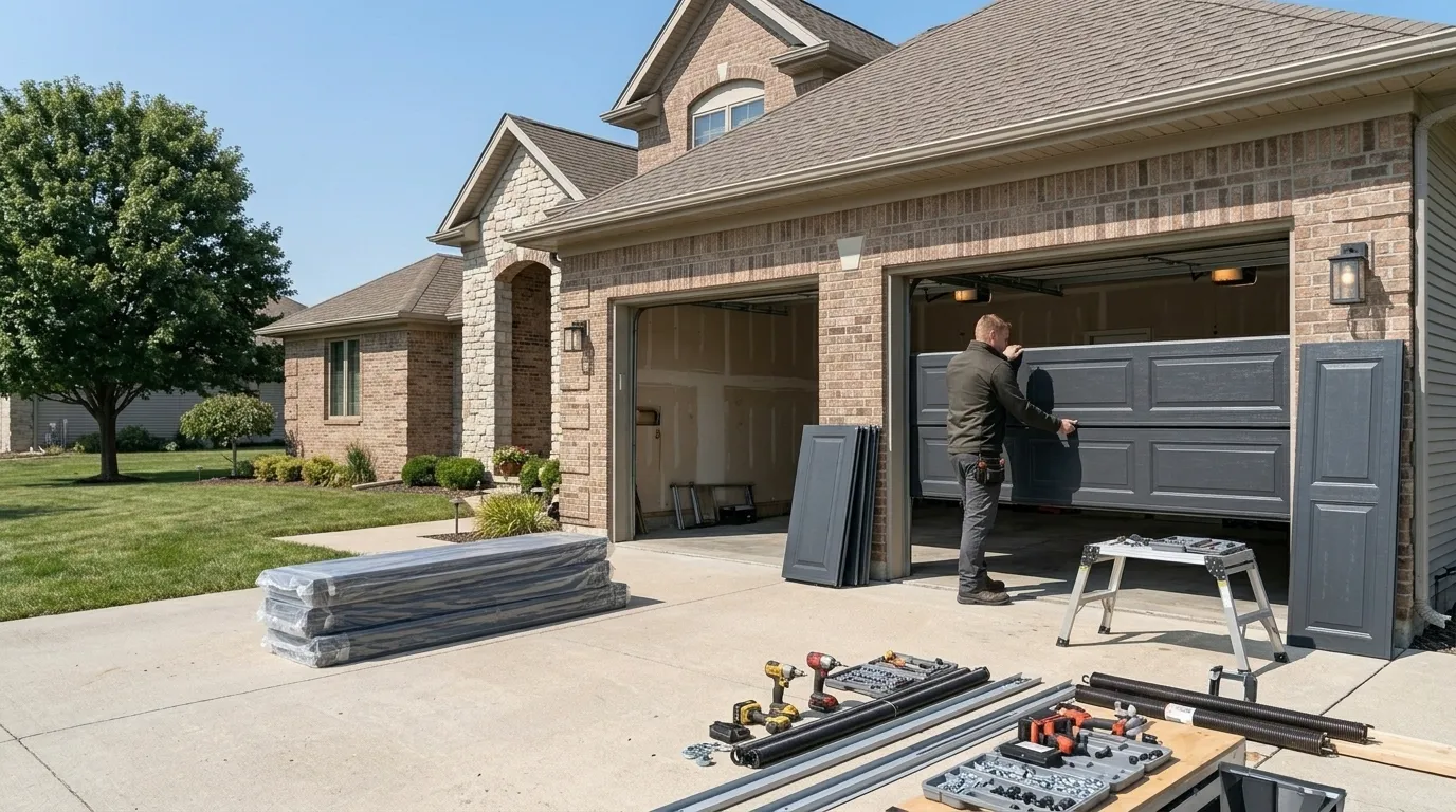 Garage door service in Largo, FL