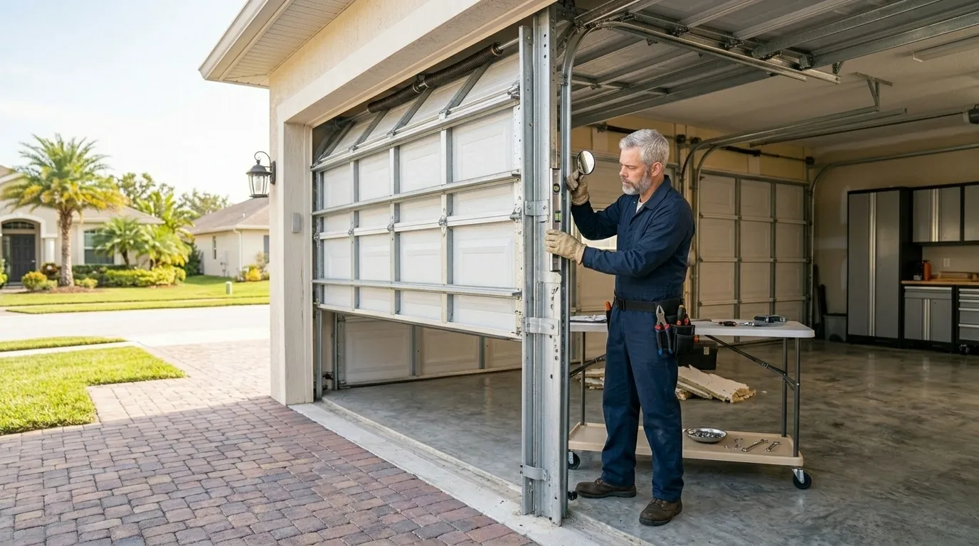 Garage door service in Largo, FL