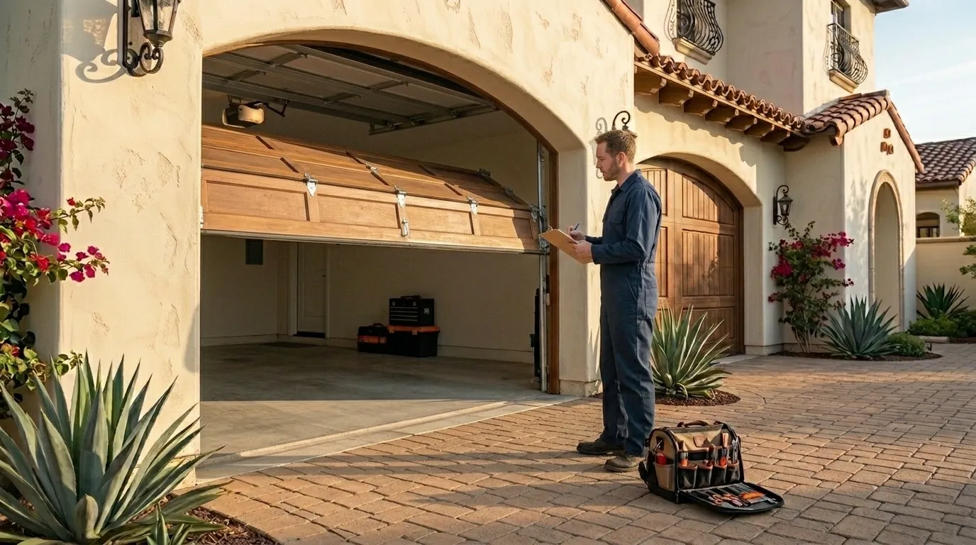 Garage door service in Largo, FL